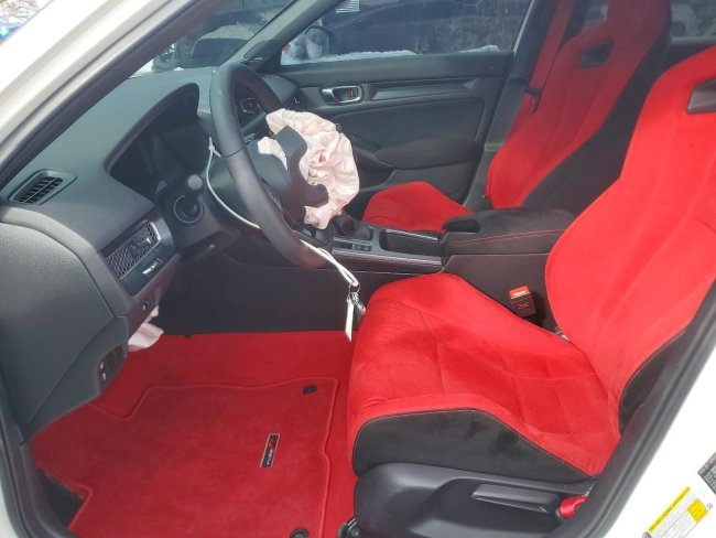 Salvage 2024 Honda Civic Type-r in White