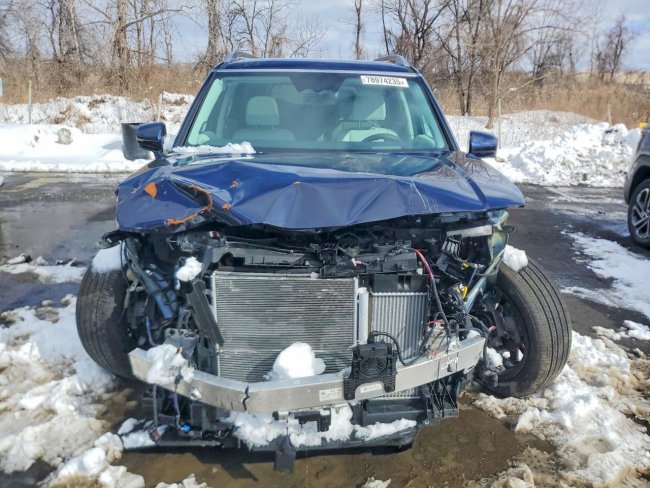 Salvage 2026 Hyundai Palisade Hybrid Calligraphy in Blue