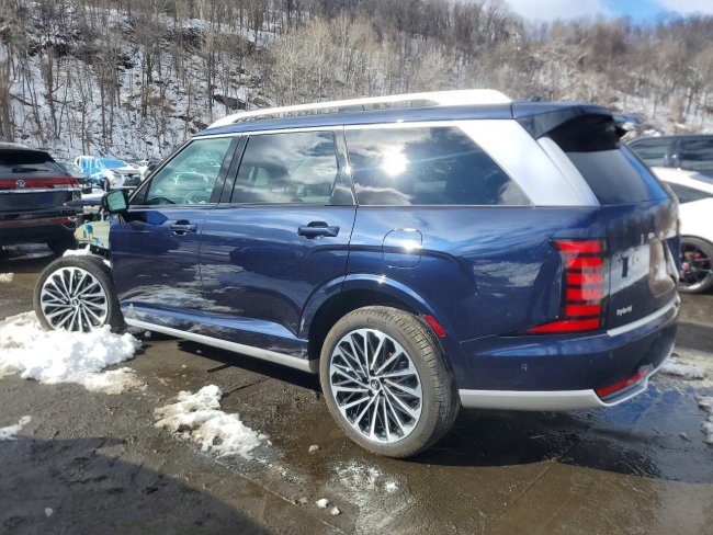 Salvage 2026 Hyundai Palisade Hybrid Calligraphy in Blue