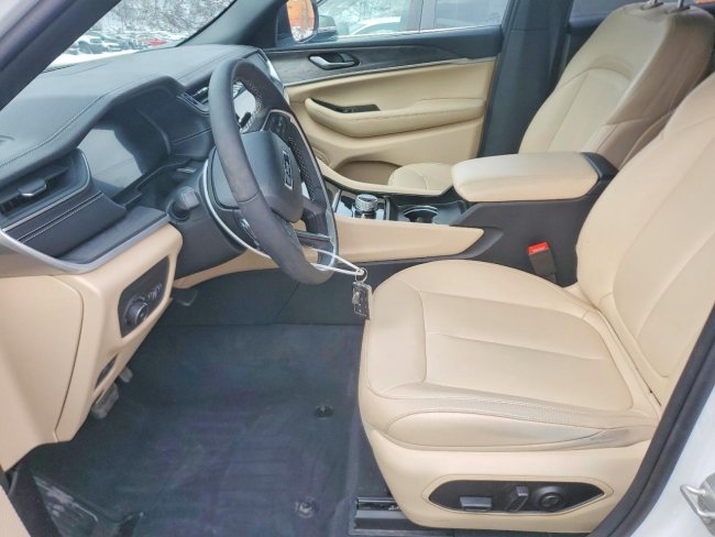 Salvage 2023 Jeep Grand Cherokee Limited in White