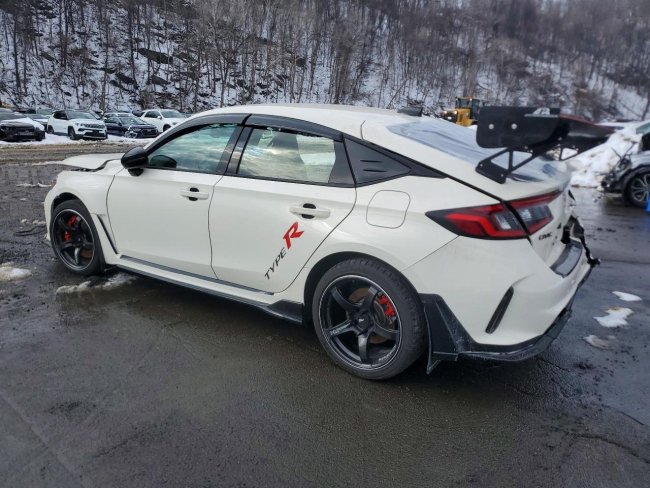 Salvage 2025 Honda Civic Type-r in White