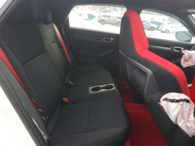 Salvage 2025 Honda Civic Type-r in White