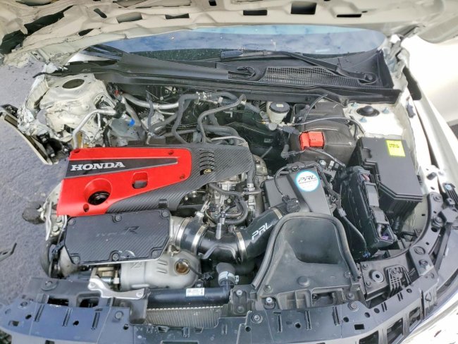 Salvage 2025 Honda Civic Type-r in White