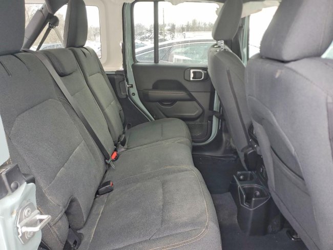 Salvage 2024 Jeep Wrangler Sahara in Green