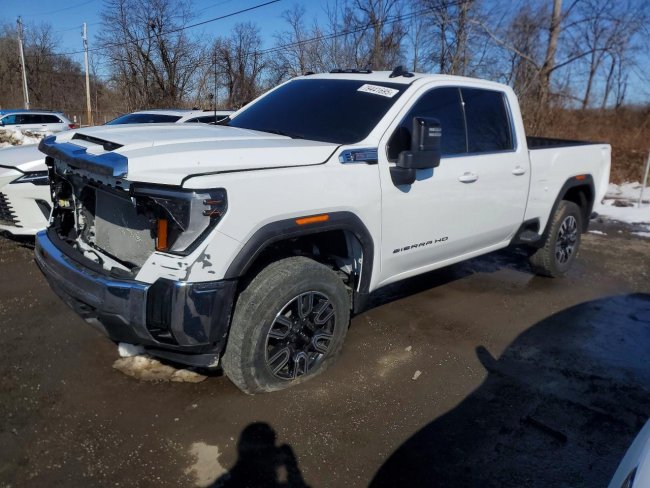 Salvage 2025 Gmc Sierra Sle in White