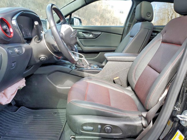 Salvage 2022 Chevrolet Blazer Rs in Black