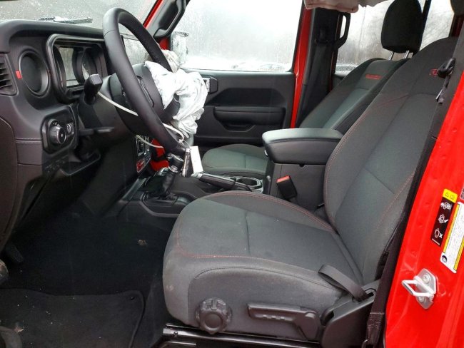 Salvage 2026 Jeep Wrangler Rubicon in Red