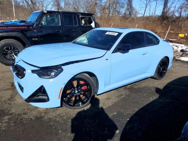 Salvage 2026 Bmw M240i  in Синий