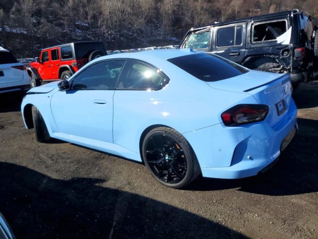 Salvage 2026 Bmw M240i  in Синий