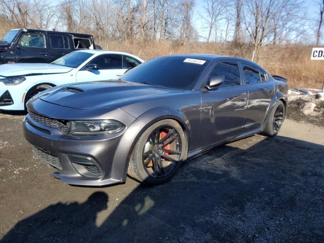 Salvage 2022 Dodge Charger Scat Pack in Gray