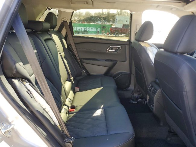 Salvage 2026 Nissan Rogue Platinum in Gold