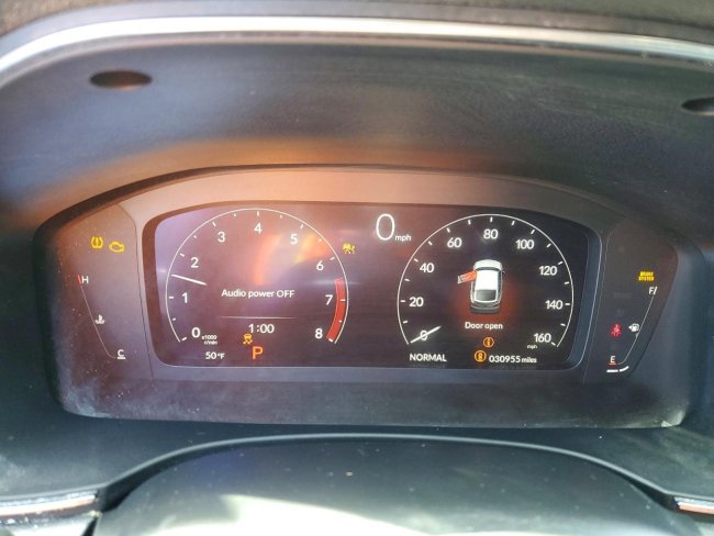 Salvage 2024 Acura Integra  in Black