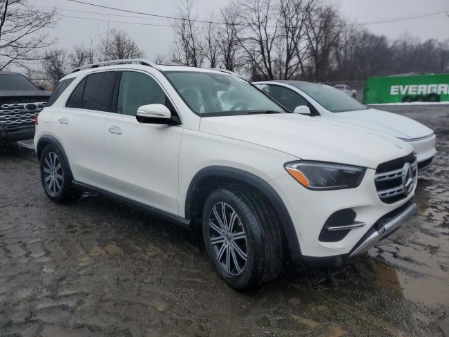 Salvage 2025 Mercedes-benz Gle 350 4matic in White