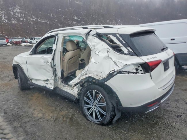 Salvage 2025 Mercedes-benz Gle 350 4matic in White