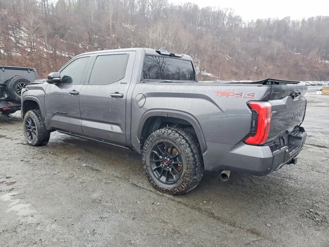 Salvage 2025 Toyota Tundra Limited Hv in Gray