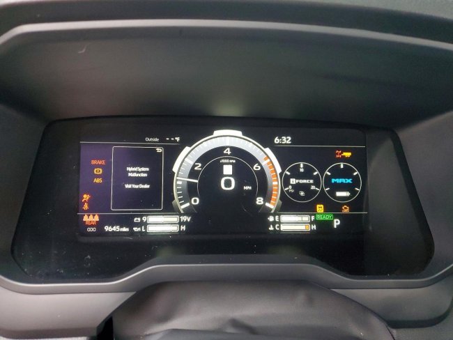 Salvage 2025 Toyota Tundra Limited Hv in Gray