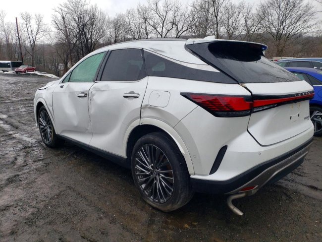Salvage 2024 Lexus Rx 350h Luxury in White