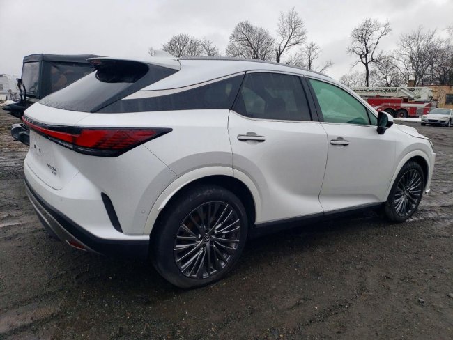 Salvage 2024 Lexus Rx 350h Luxury in White