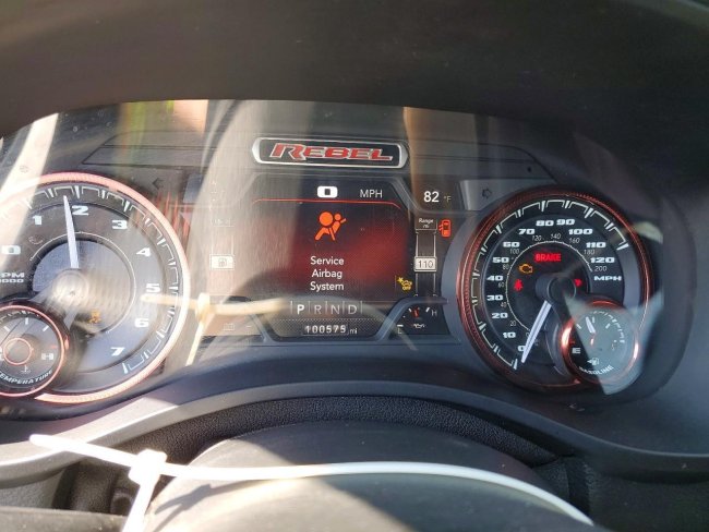 Salvage 2021 Ram 1500 Rebel in Gray