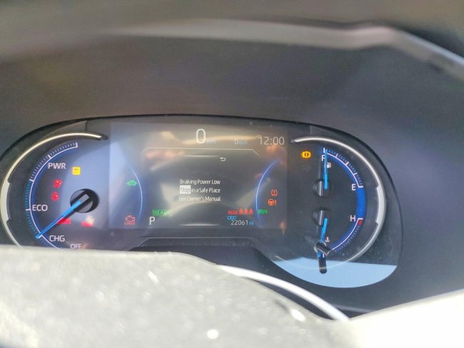 Salvage 2024 Toyota Rav4 Hybrid Le in Черный