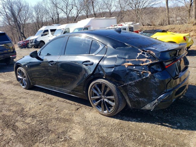 Salvage 2025 Lexus Is 350 Sport in Black