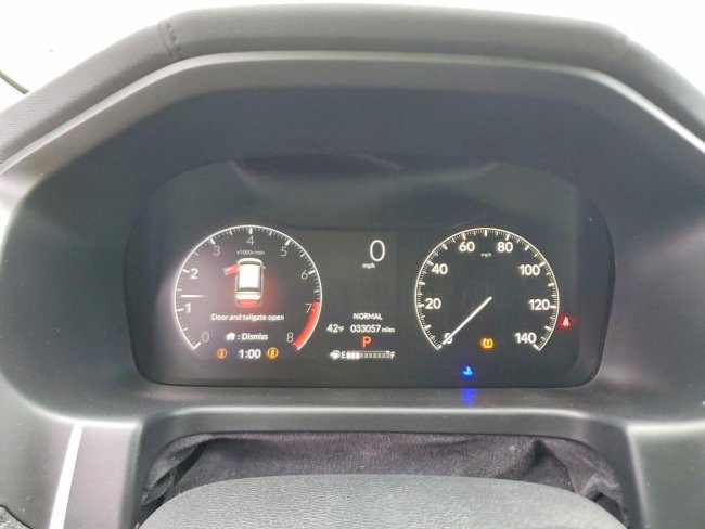 Salvage 2025 Honda Odyssey Touring in Черный