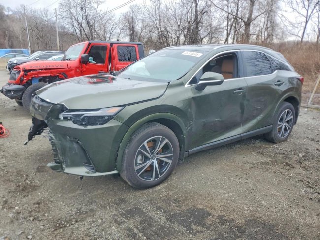 Salvage 2025 Lexus Rx 350h  in Green