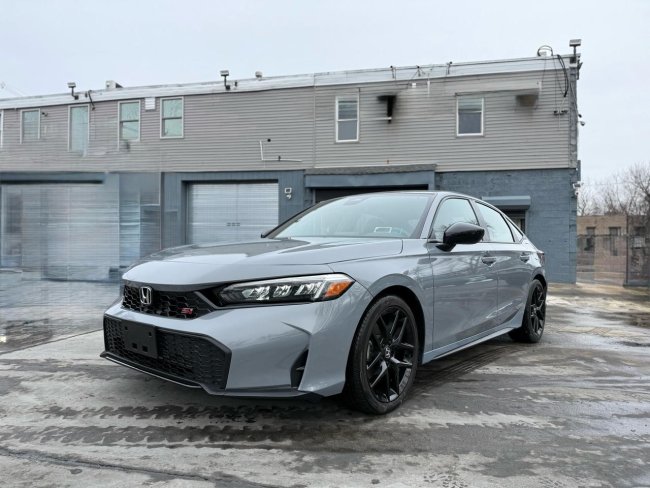 Salvage 2025 Honda Civic Si in Gray