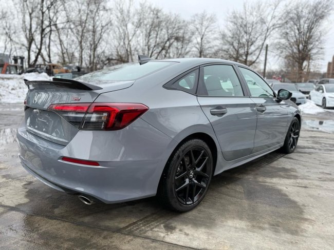 Salvage 2025 Honda Civic Si in Gray