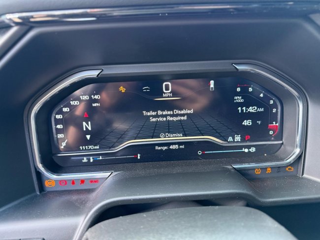 Salvage 2025 Gmc Sierra 1500 At4 in Серый