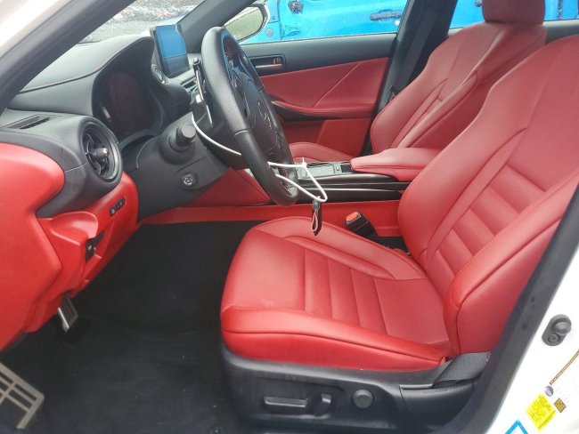 Salvage 2024 Lexus Is 350 F in White