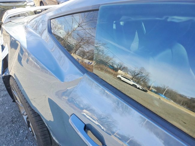 Salvage 2024 Ford Mustang Dark Horse in Blue