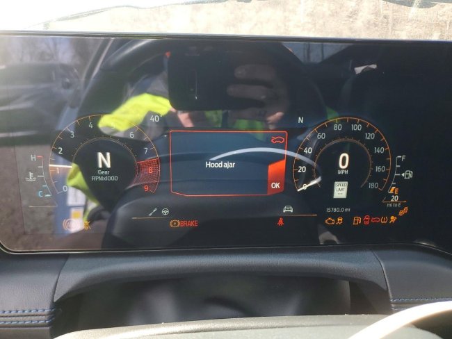 Salvage 2024 Ford Mustang Dark Horse in Blue