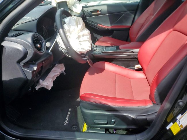 Salvage 2024 Lexus Is 350 F Sport Design in Black