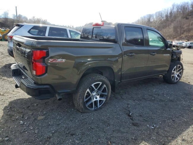 Salvage 2024 Chevrolet Colorado Z71 in Brown