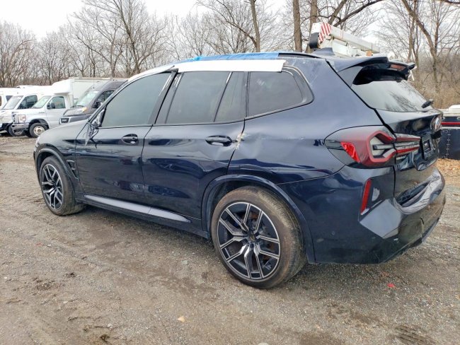 Salvage 2023 Bmw X3 M in Blue