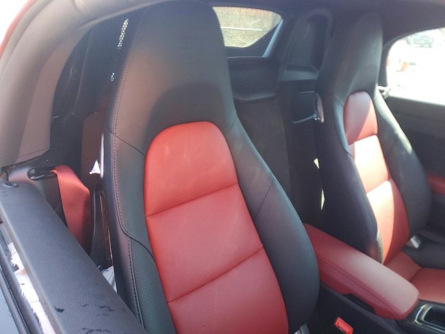 Salvage 2025 Porsche Boxster S in Gray