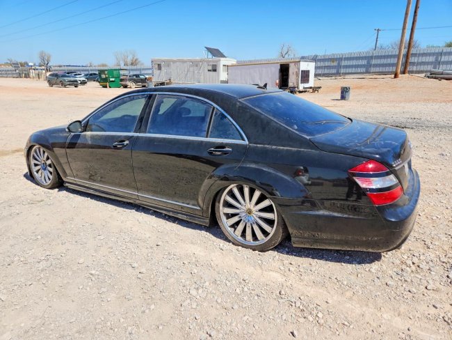 Salvage 2008 Mercedes-benz S 550  in Black