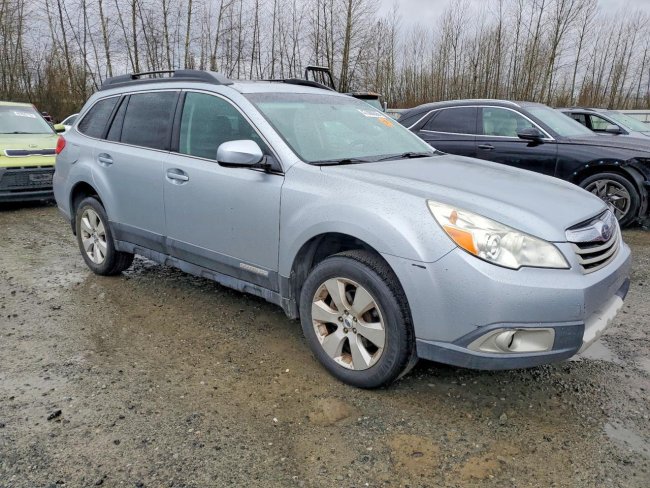 Salvage 2012 Subaru Outback Limited in Silver