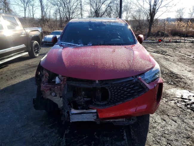 Salvage 2022 Acura Rdx A-spec in Red