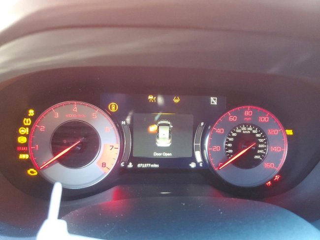 Salvage 2022 Acura Rdx A-spec in Red