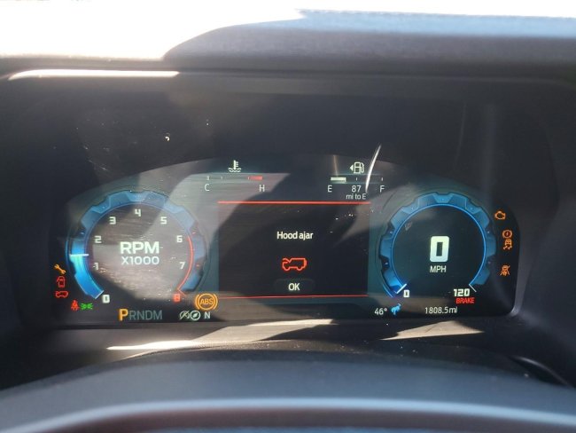 Salvage 2025 Ford Bronco Outer Banks in White