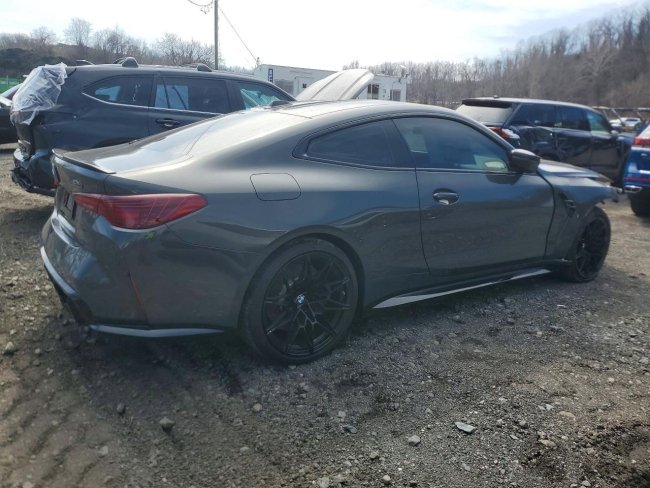 Salvage 2026 Bmw M4 Competition in Gray
