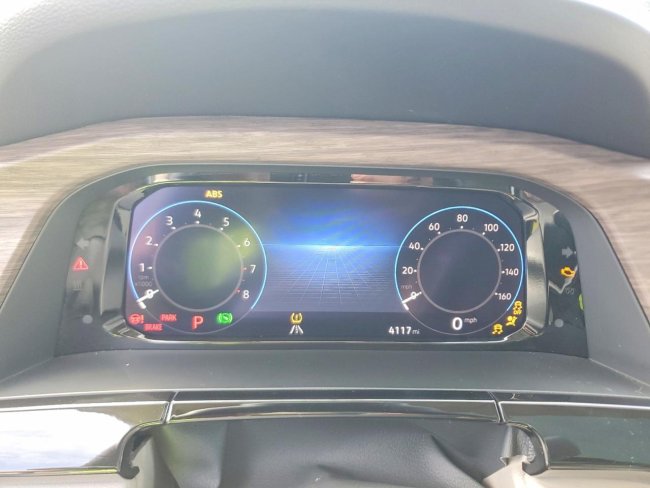 Salvage 2025 Volkswagen Atlas Sel Premium R-line in Blue