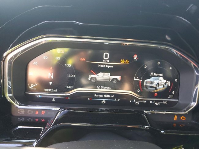 Salvage 2025 Gmc Sierra  in Black