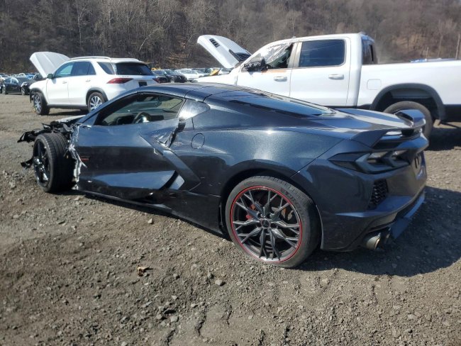 Salvage 2023 Chevrolet Corvette 3lt in Black