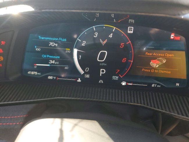 Salvage 2023 Chevrolet Corvette 3lt in Black