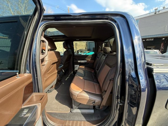 Salvage 2025 Ford F150 King Ranch in Blue