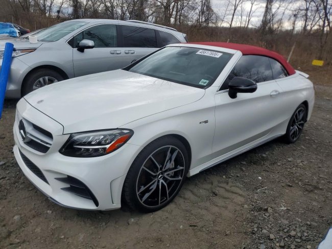 Salvage 2022 Mercedes-benz C 43 Amg in White