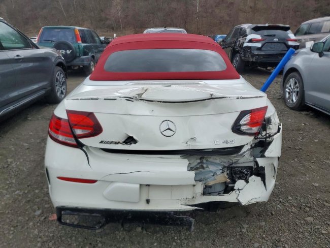 Salvage 2022 Mercedes-benz C 43 Amg in White